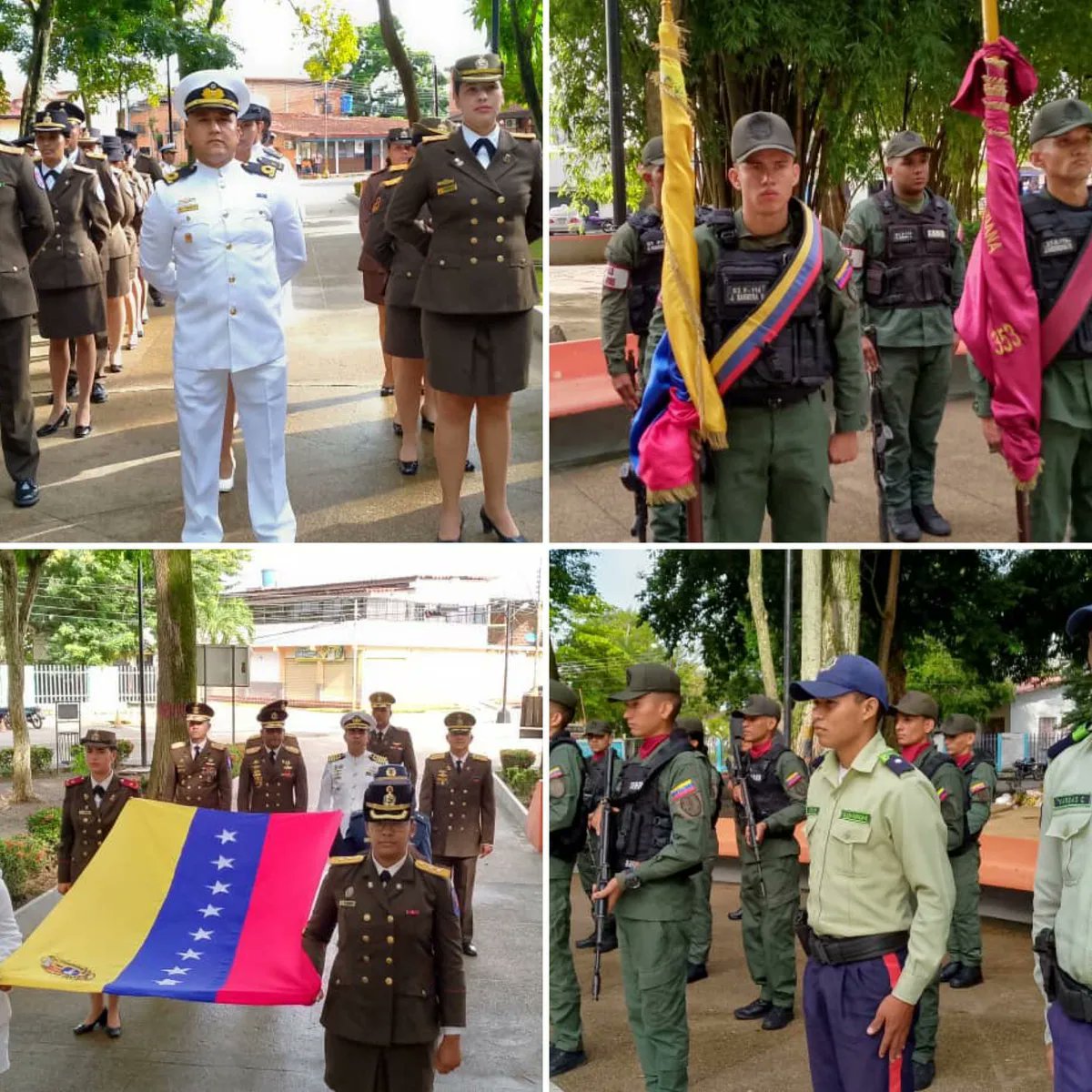 febrescabello99's tweet photo. UAsí lo dijo nuestro GJ.@dhernandezlarez En todas las plazas Bolívar de Venezuela rendimos honores a los símbolos patrios, para recordar que gracias a nuestros antepasados, héroes y heroínas independentistas, hoy somos libres, soberanos e independientes !  

#IntegrarEsVencer https://t.co/wIdeLcBHjY