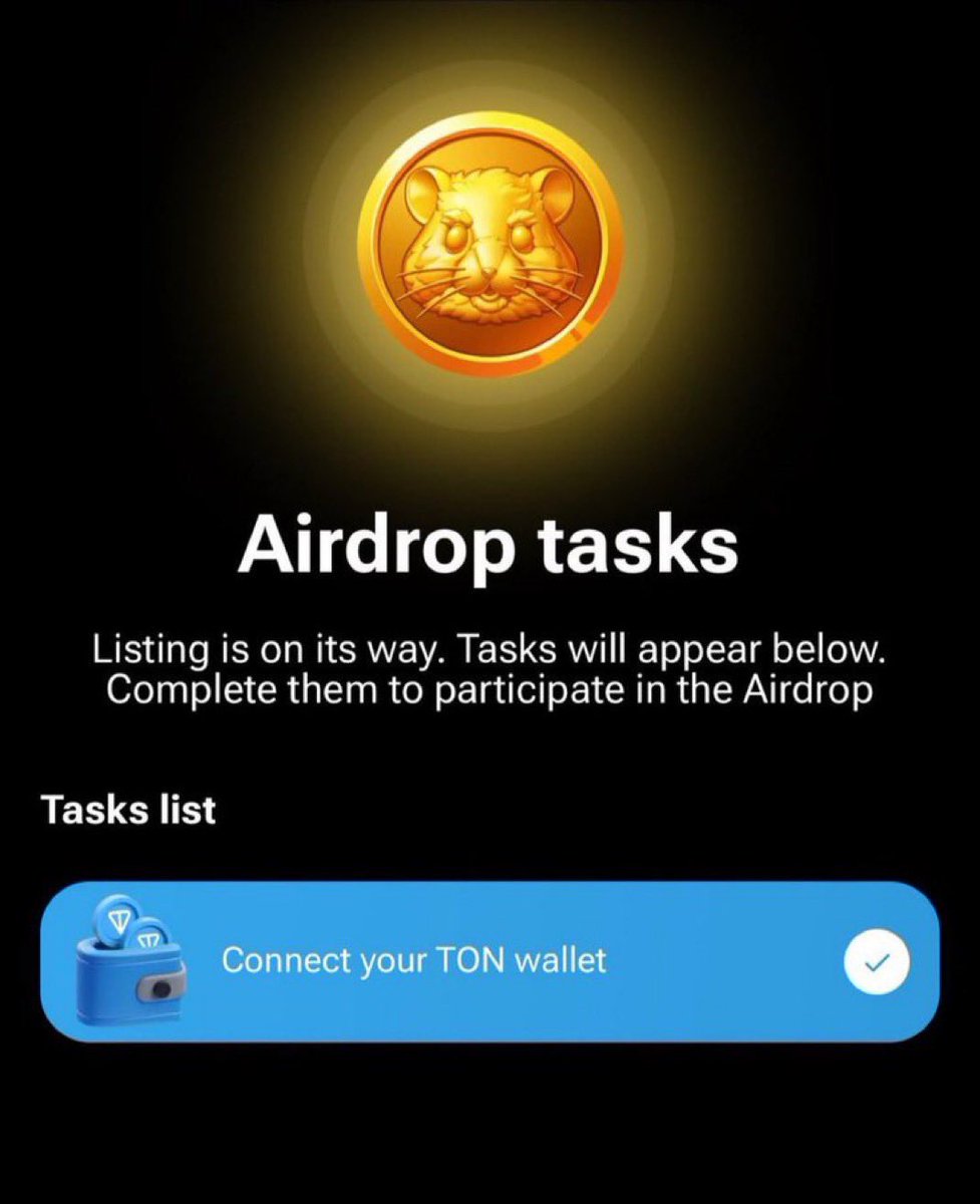 $4,000 Airdrop is coming…  

Share your $TON wallet🐹 

First 1,000  likes get credited ♥️

Must Follow <a href="/binancespotTeam/">BINANCE SPOT AND FUTURES SIGNALS</a> 
TG t.me/next10xgem1

#hamsterkombatcombo #Hamster #hamstercombat #hamstercombo #hamstercombo #hamstercombo #HamsterGo #hamster_kombat #Crypto #Bitcoin