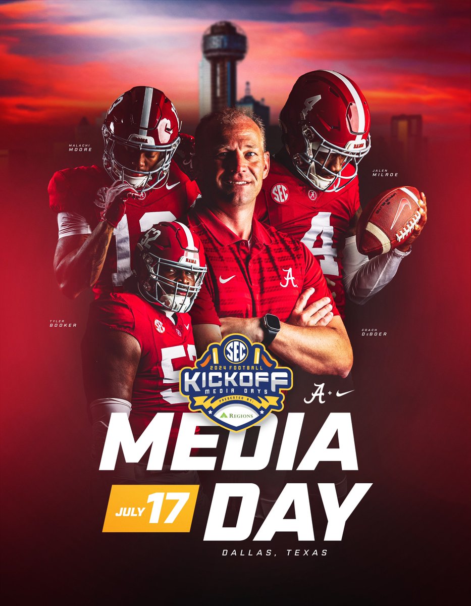 SEC Media Day! 🏈

#SECMD24