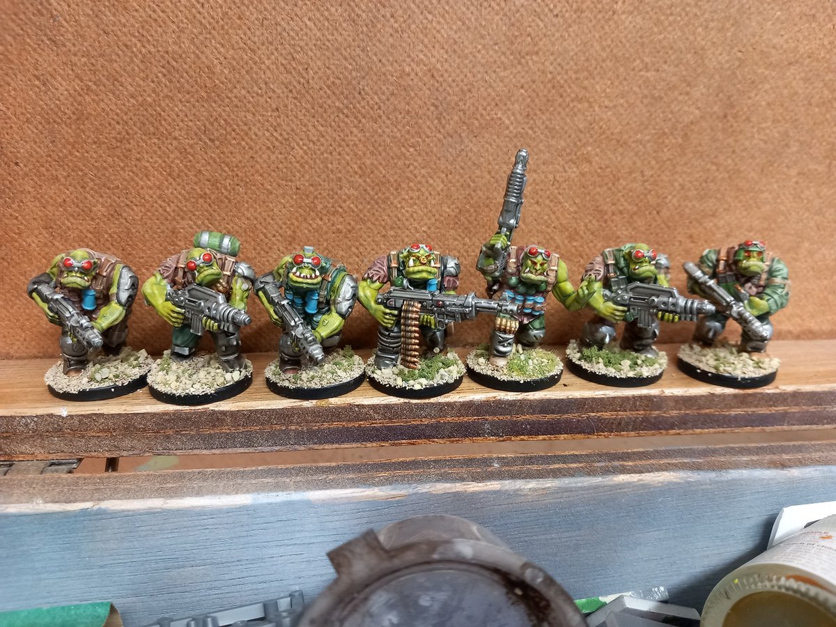 Marauder commando &amp; brawler squads #firefight #manticgames