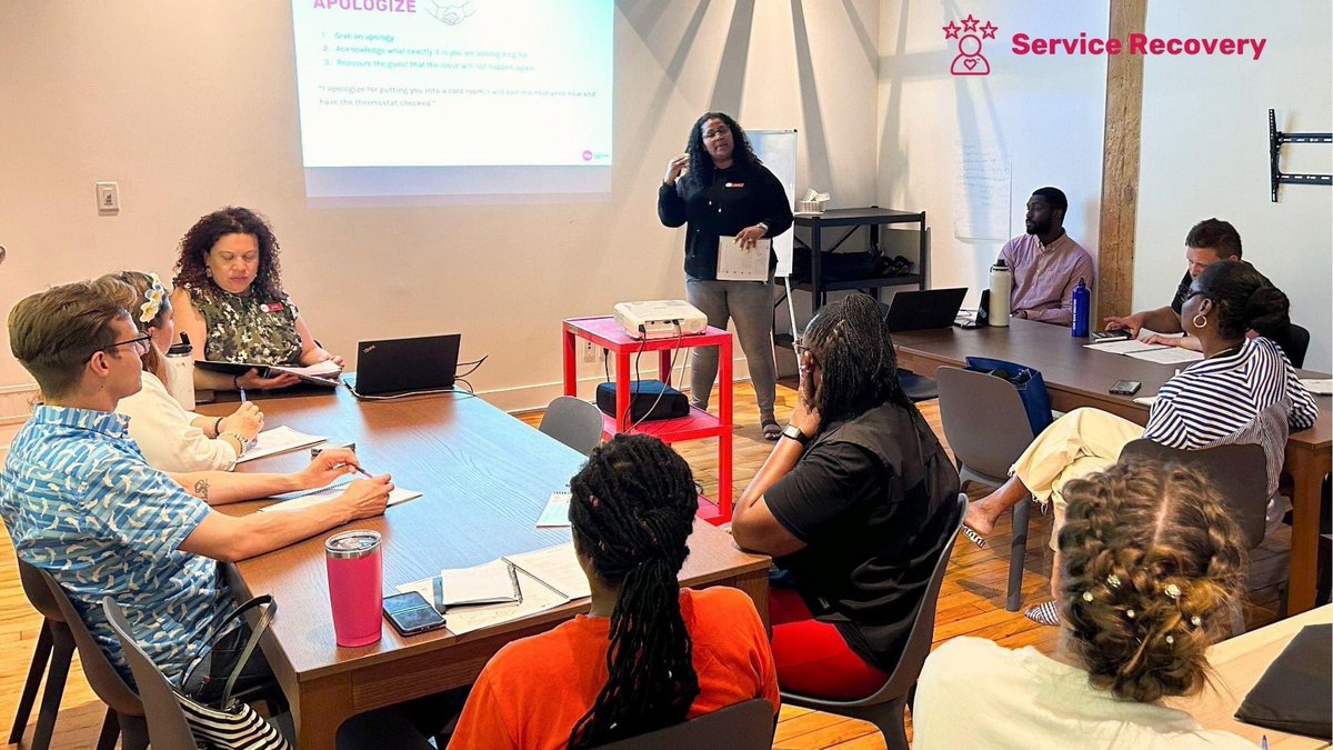 htac75's tweet image. Last week, we completed our first Service Recovery Training. 

Participants learned to resolve complaints and turn challenges into opportunities for positive outcomes, deepening customer loyalty. 

Congratulations to all who participated! 🎉
