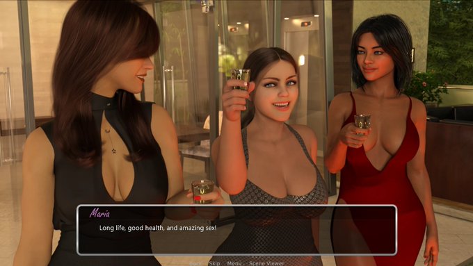 Spicygaming.Net 🎮🔞 - I can drink to that! Image from our July GOM: Office Perks -> https://t.co/8DAkJYPXCz https://t.co/7o8buCnbbu