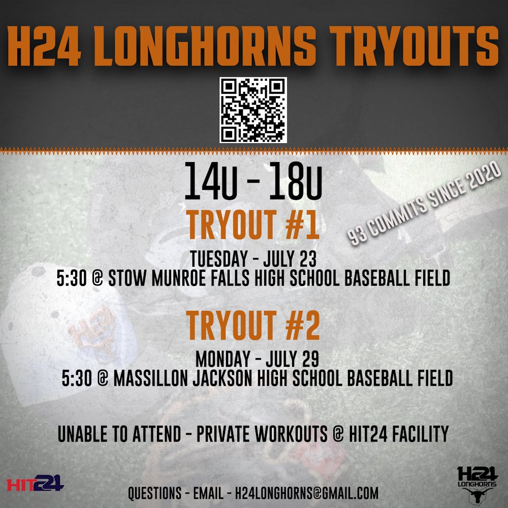 🚨Tryouts Registration is Live.🚨

🧵 Below on What We Are All About.🧵

Registration 
forms.gle/EzNEFbWqYsqDnx…

Website to Learn More 
H24Longhorns.SquareSpace.Com