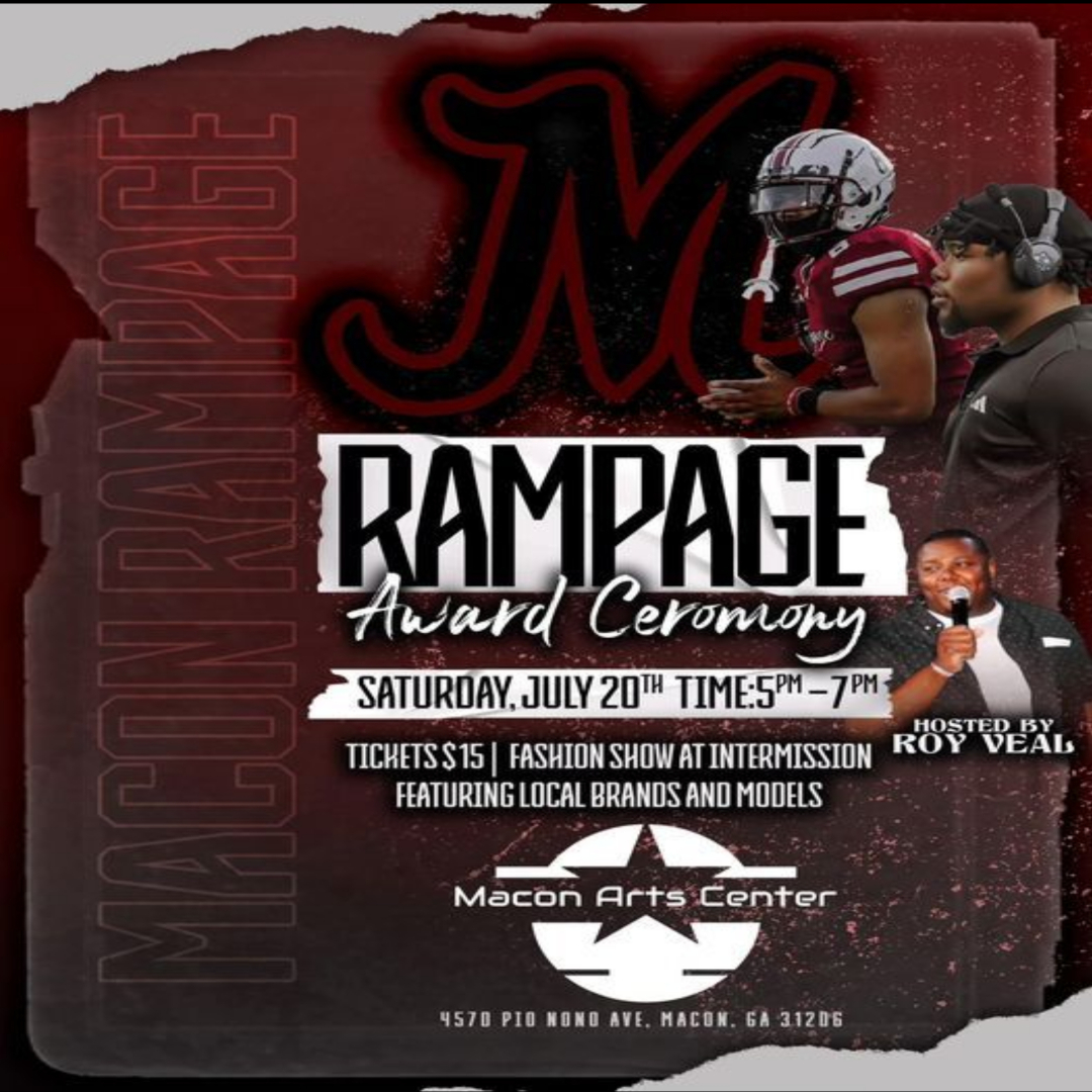 7.20.24 @ 5PM - Rampage Awards Ceremony -  #macon #themac #maconartscenter #maconrampage #royveal