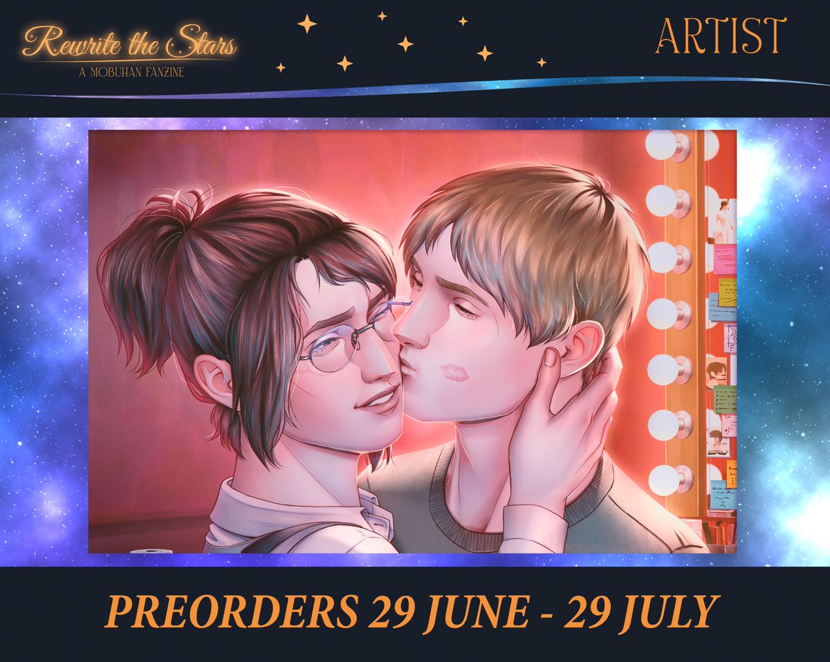 It was fun to draw this AU illustration for <a href="/Mobuhanzine/">Mobuhan Zine || COMPLETED</a> ✨
It's a really cool project with so many talented artists, I'm gonna cry🥹

mobuhanzine.bigcartel.com