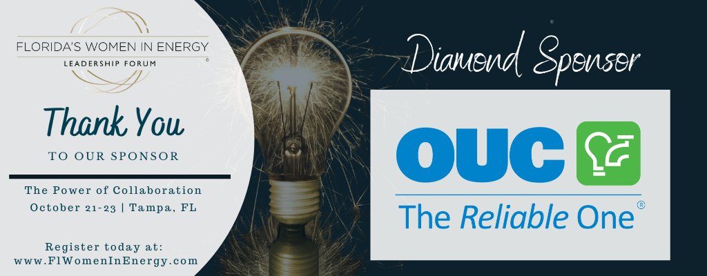 FLWomenInEnergy's tweet photo. 🌟 SPONSORSHIP SPOTLIGHT 🌟 Huge shoutout to @OUCreliableone , a diamond sponsor of Florida's Women in Energy Leadership Forum 2024, The Power of Collaboration! Thank you for your unwavering support of FWELF and our mission to inform, inspire, and motivate.  #WomenInEnergy https://t.co/oPWAMMkBVb