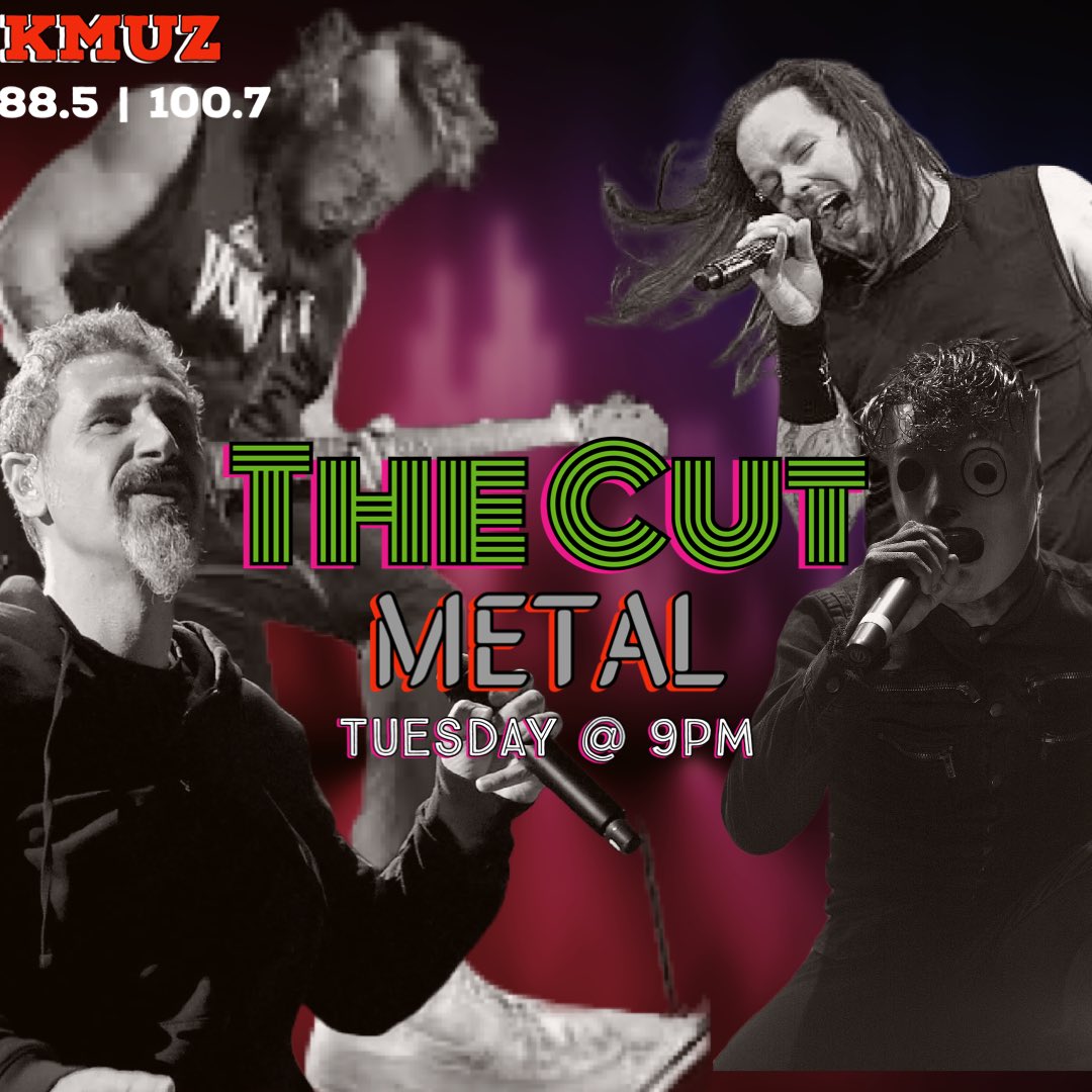 thecutmusic1's tweet image. Tomorrow night at 9pm, we’re doing METAL! It’s going to be a full hour of head banging riffs from #Slipknot #SOAD @vonboldtband and more! Tune in live or listen to previous shows using the link in bio. #Radiolisten #metal #Metallica