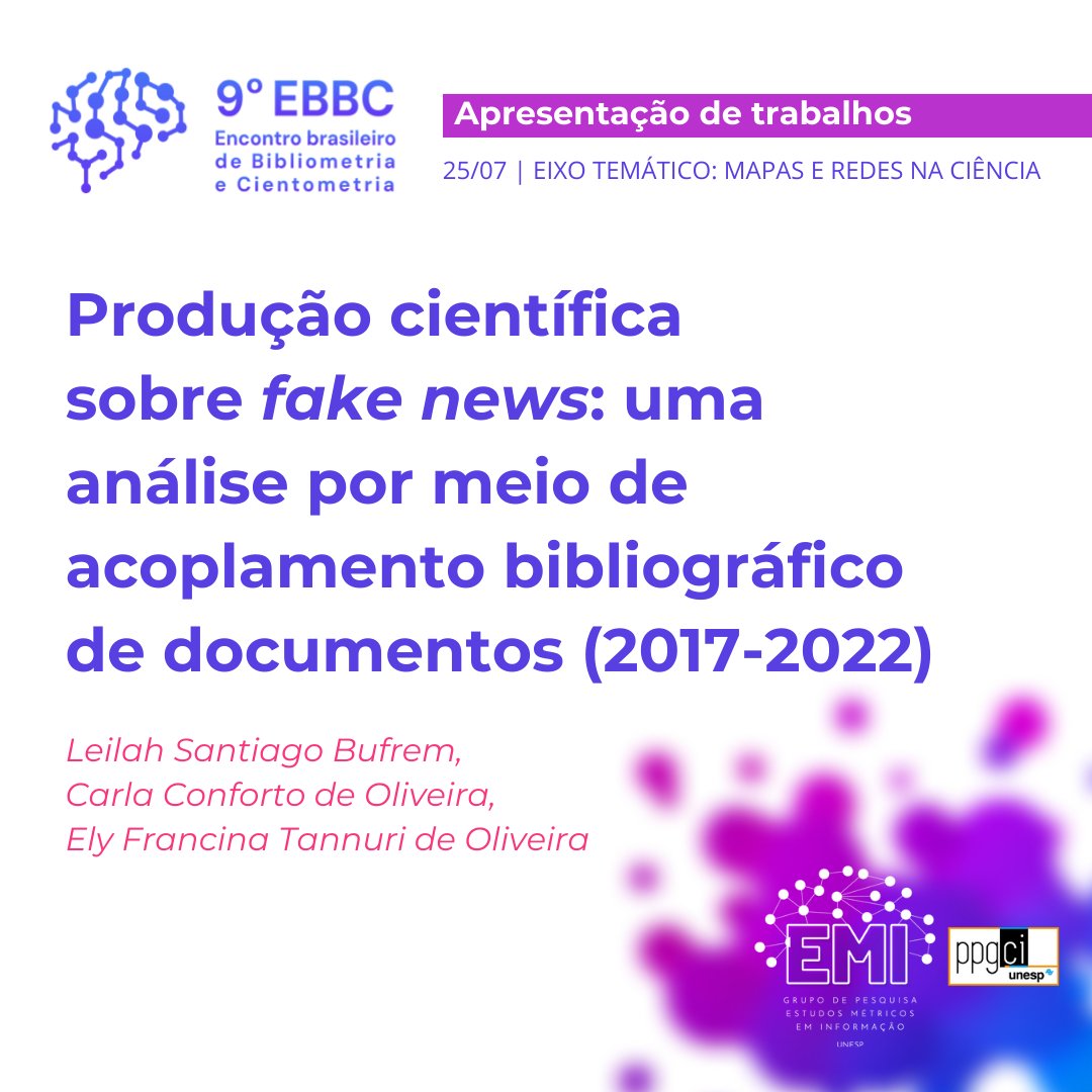Grupo de Estudos Métricos em Informação tweet media