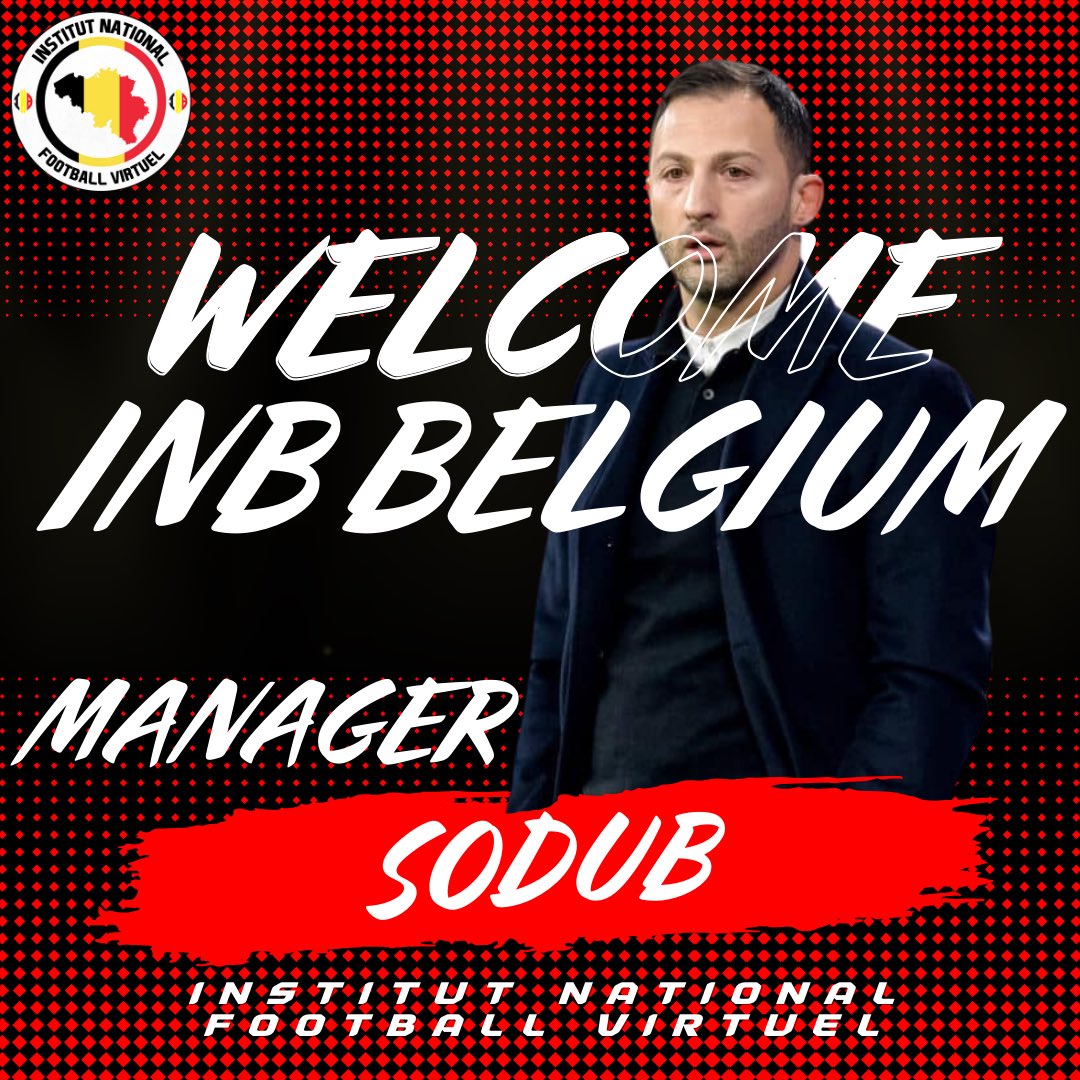 INB_Belgium's tweet photo. 🚨 | INFORMATION

La nation avais besoin de repère , elle est servie ! 

J’ai l’honneur de vous présenter @sodub24  qui va occuper le poste de Manager👔

Une confiance total lui est donner par @TLintox 

Un homme d’expérience !

Welcome go the @INB_Belgium https://t.co/chVmFVKPB5