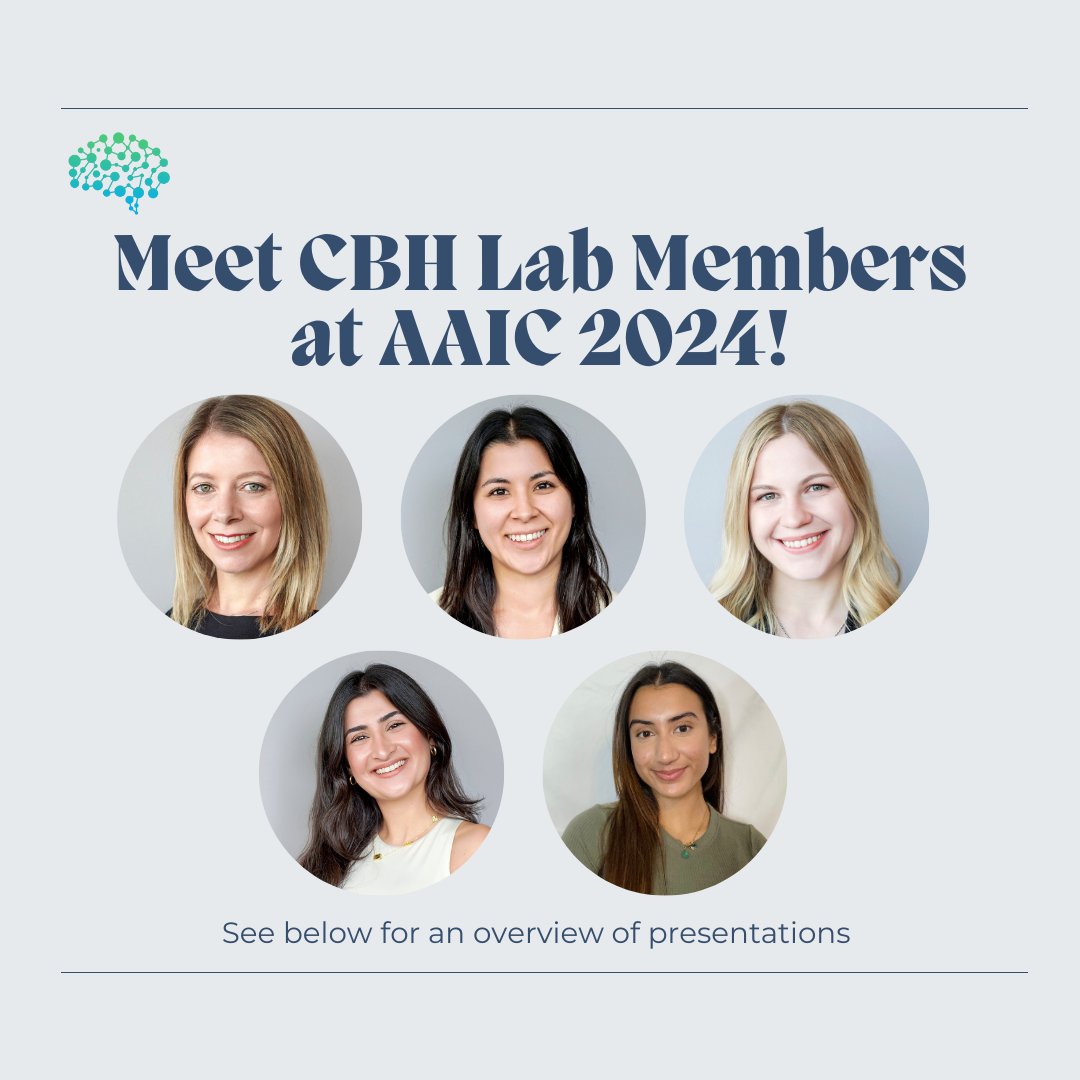 Cognitive Brain Health Lab (@rabinlab) on Twitter photo #AAIC2024 is just around the corner and we're excited to present work from the #CAMERAStudy on risk & protective factors for #dementia in a multi-ethnic cohort, and work on sex differences in #AlzheimersDisease🧠
Check out #CBHLab posters & oral talks⬇️
<a href="/alzassociation/">Alzheimer's Association</a> #ENDALZ #AAIC2024 is just around the corner and we're excited to present work from the #CAMERAStudy on risk & protective factors for #dementia in a multi-ethnic cohort, and work on sex differences in #AlzheimersDisease🧠
Check out #CBHLab posters & oral talks⬇️
<a href="/alzassociation/">Alzheimer's Association</a> #ENDALZ