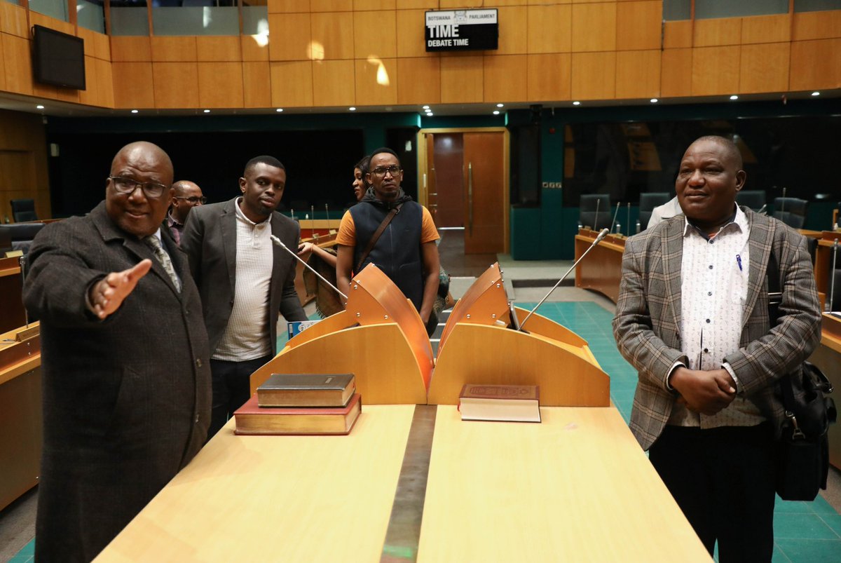 The Regional Secretariat of the Commonwealth Parliamentary Association (African Region), led by Assistant Regional Secretary Mr. Daniel Eliufoo, paid a courtesy call to the Clerk of the Parliament of Botswana in Gaborone City on 8th July, 2024.
