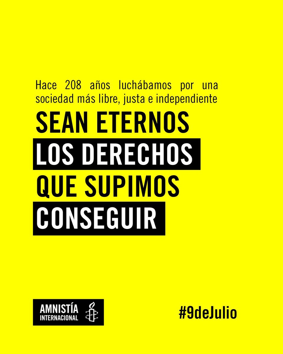 #9DeJulio | Día de la independencia