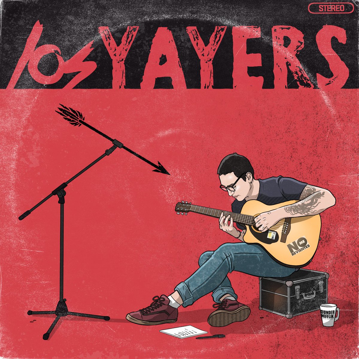 ¡Hola amigñs! Les comparto esta ilustración que hice de #LosYayers, de <a href="/YayoGutierrez/">Yayo</a>. Tenía tiempo queriendo ilustrar esta idea, que básicamente es una portada "fake" de álbum. Y a propósito, hoy es cumpleaños del buen Yayo, así que ¡muchas felicidades!

#CoverArt