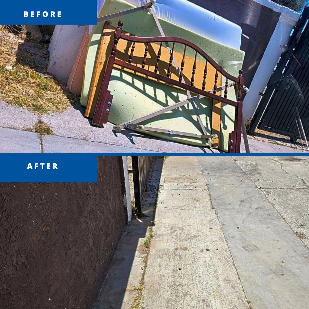 CityofSanDiego's tweet photo. Items illegally dumped, such as mattresses and furniture, were removed from #ChollasView and #NormalHeights. A big thanks to our hardworking crews keeping our city clean! Report non-emergency problems like illegal dumping and graffiti: https://t.co/2Ro6xAp7ao
#SanDiegoAtWork https://t.co/YJbjuLk6dK