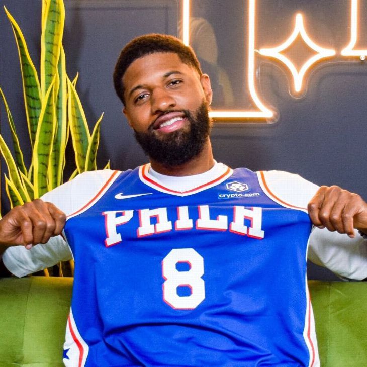 LegionHoops's tweet photo. Skip Bayless says Paul George is not a superstar, per @SkipBaylessShow.

“Paul George is just PG, pretty good. He has no killer will. He won’t make a big difference in Philadelphia.” https://t.co/raSscIz7Wq