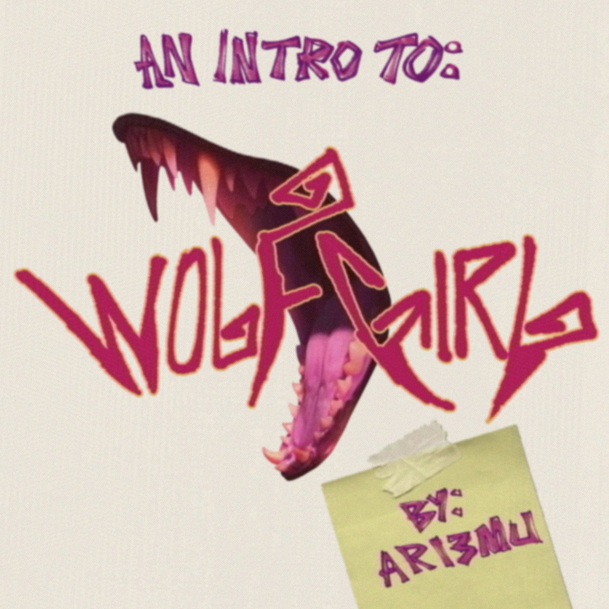 Ari3mu's tweet image. An intro to my webcomic wip WOLF GIRL!! 1/4