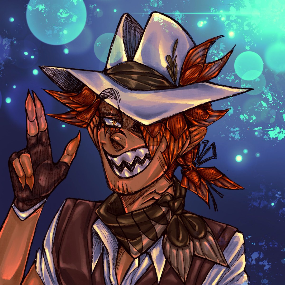 FishiCr4ck3rs's tweet image. New profile picture. His name is Fisk Fillet.... He's a cowboy... that is a goldfish... anyway
#oc #ocdrawing #ocspeedpaint #ocdesignprocess #speedpainting #speedpaintdigital #originalcharacter #originalcharacterart #cowboy #cowboyart #cowboydrawing #digitalartist