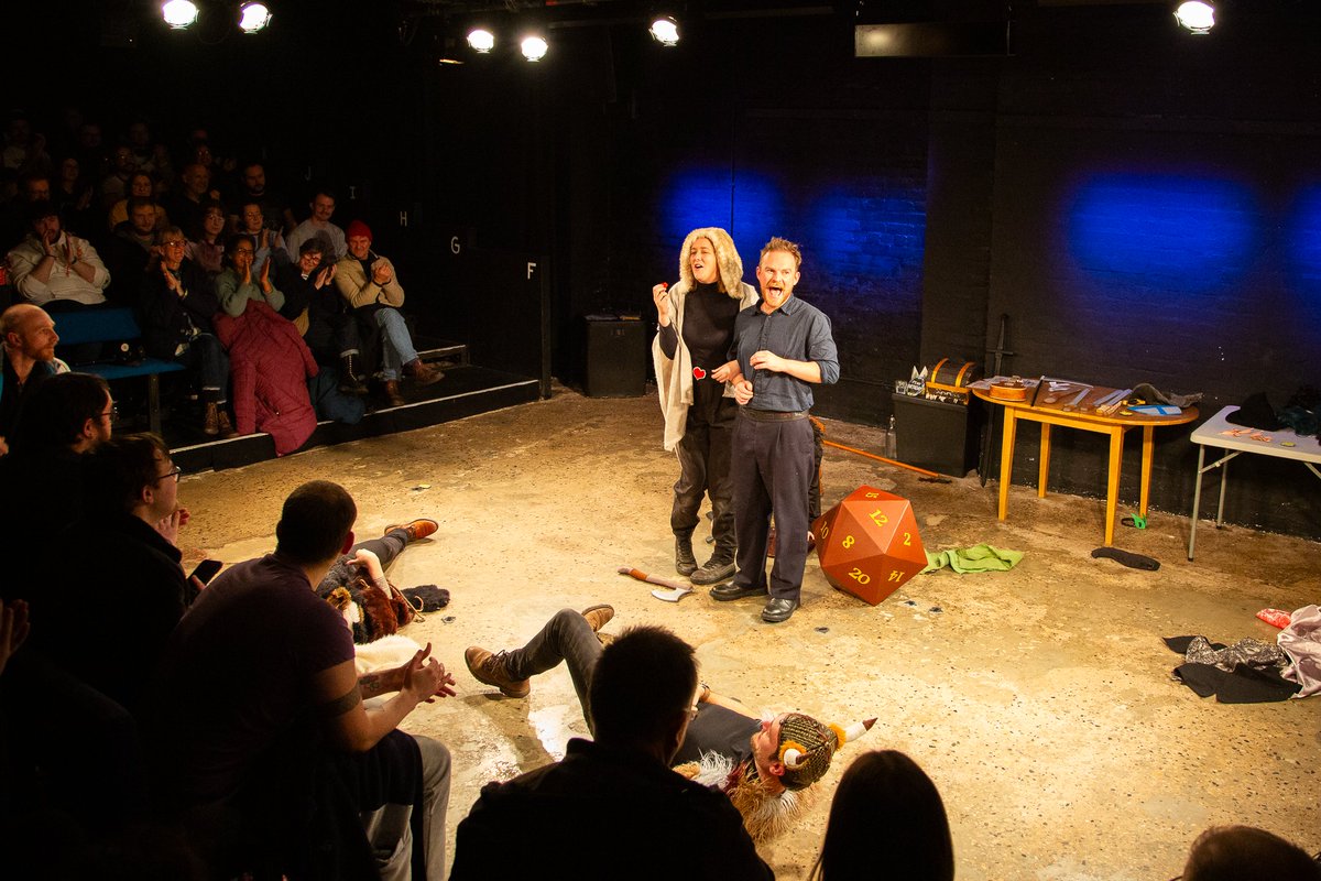 NewcastleAudio's tweet image. Gaming meets theatre in an interactive comedy fantasy quest adventure!
@Luna_Attic_ presents
Roll for Initiative: The Wizard’s Tower @RollForShow
Newcastle @DanceCity
Thursday 25th July 2024
Preview: northeasttheatreguide.co.uk/2024/07/previe…