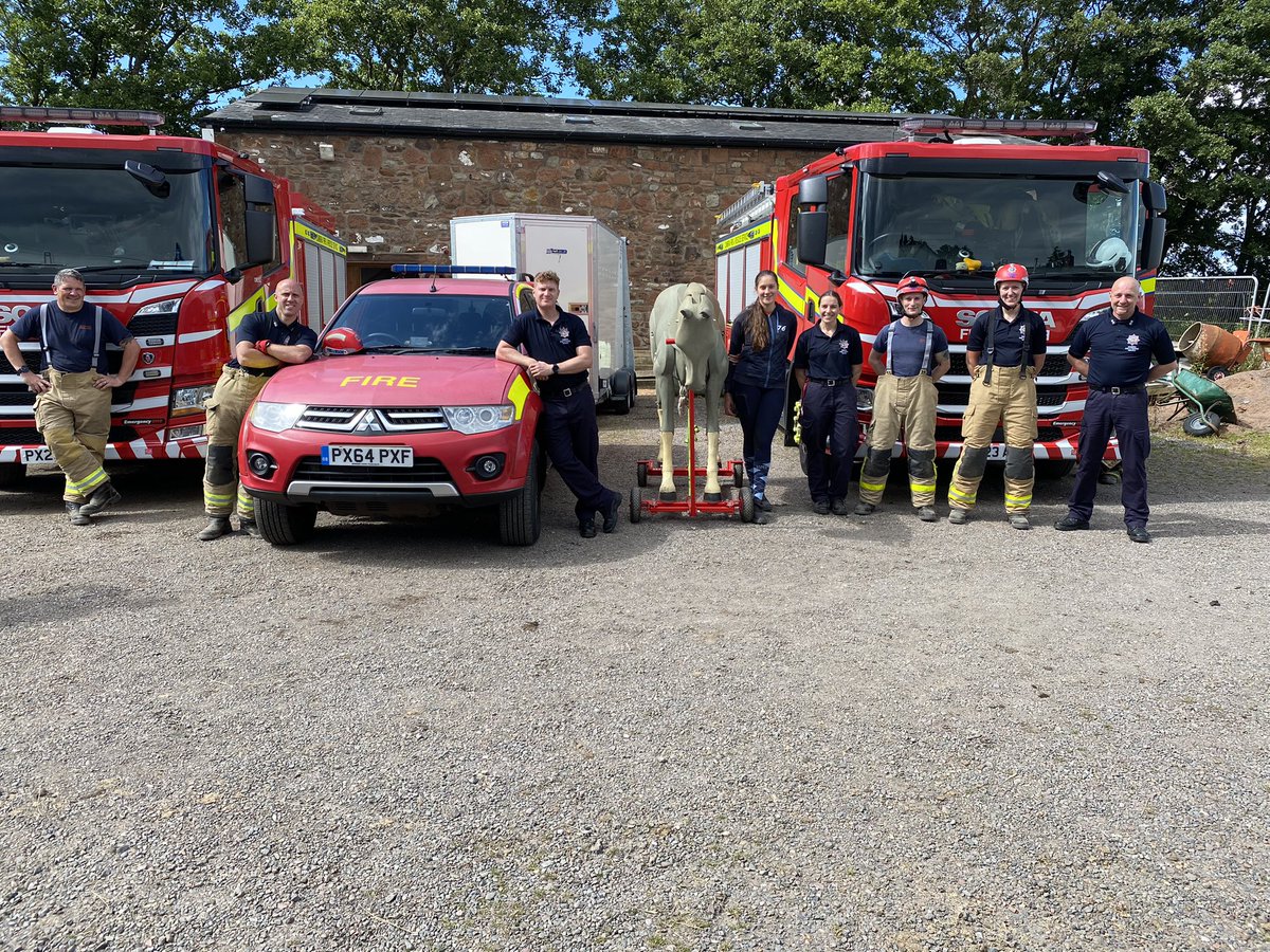 Today our volunteers were assisting Cumbria Fire Service in a training session on how to rescue injured horses using their new equipment. The sun was shining all day so made it enjoyable for all. 
<a href="/CarlisleEast/">Carlisle East Fire Station</a> <a href="/CumbriaCVS/">Cumbria CVS</a> <a href="/CumbriaFire/">Cumbria Fire & Rescue Service</a> <a href="/DCMS/">Department for Culture, Media and Sport</a> <a href="/PointsofLight/">Points of Light</a> <a href="/newsandstar/">News & Star</a>