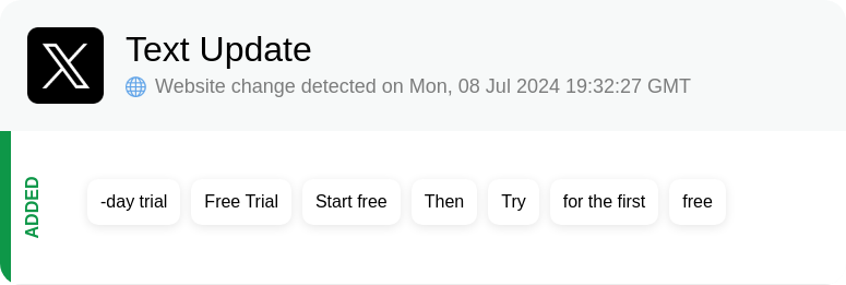 X Might Do FREE Trial For PREMIUM Service