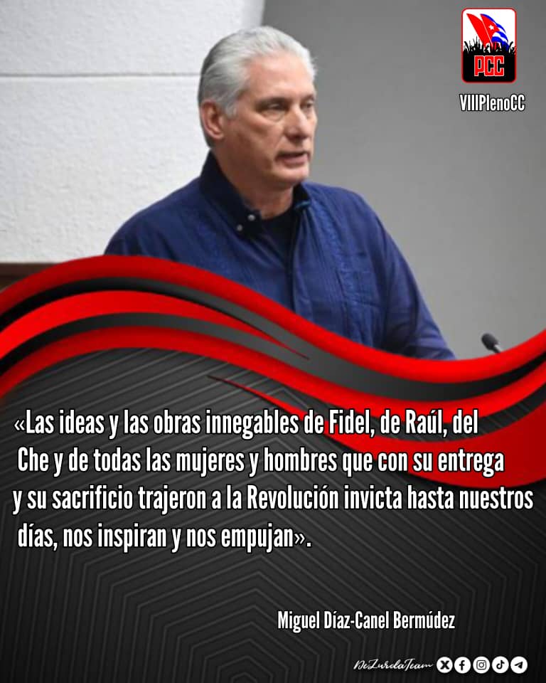 Continuamos en el combate cotidiano aún cuando el gobierno de EEUU intenta destruirnos por todas las vías. No somos terroristas. Somos un pueblo de paz.