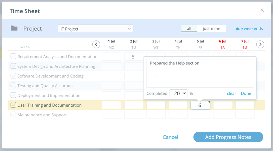 5pmweb's tweet photo. We just added the Timesheet functionality to 5pm. Now you can log yours hours for multiple days and tasks via one form: 
https://t.co/1EypB30fj7 https://t.co/HtbU6v7jqC