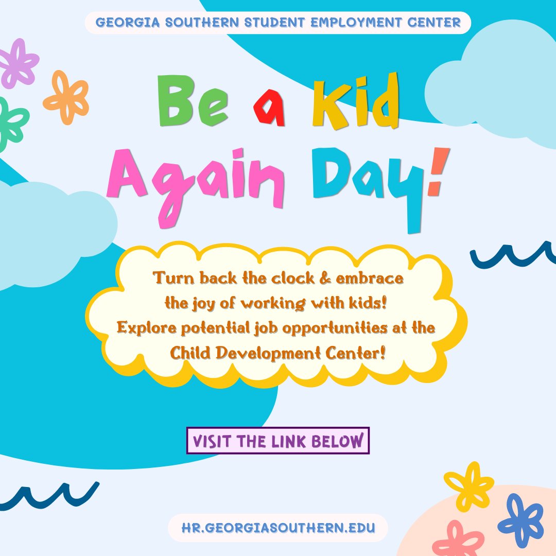 GA Southern - Student Employment Center tweet media