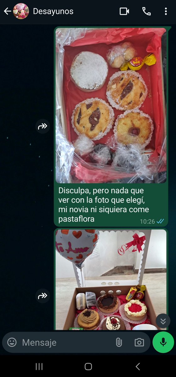 posta_sports's tweet photo. Le regalé un desayuno a mi novia por el cumpleaños, elegí entre mil opciones bonitas.

Lo que elegí // lo que me llegó https://t.co/dxOVtFGCbe