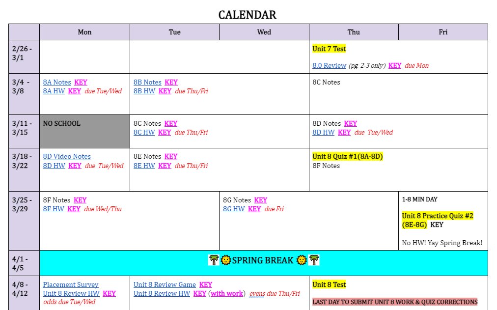 LarsNedu's tweet photo. Hyperdocs are a great way to make class materials accessible to students and parents. I love setting mine up as a calendar using Google Docs and posting them on my class website! I'd love to hear what tools others use to post their materials! #cuiedtech #EdTech #GoogleEDU https://t.co/2oYbHJWQmL