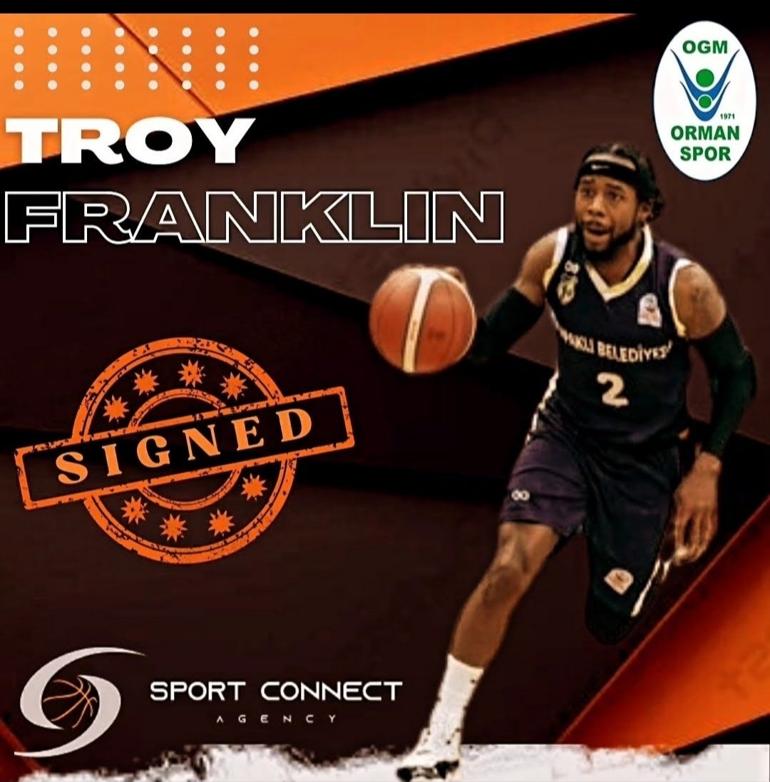MiljanVeskovic's tweet photo. Done deal: Troy Franklin (183-PG-89) stays in Turkey and pens a one year deal with Ormanspor from Ankara 🏀✍🏻
#SportConnect #agency
#TBL https://t.co/p7yPHukCcv