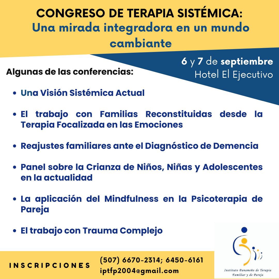 Itzelsayavedra1's tweet photo. Recomiendo a profesionales que trabajan con el tema de salud mental y a estudiantes en formación.
Abordaremos  situaciones actuales de nuestra forma de vivir como individuos y familias desde una perspectiva sistémica, de tercer orden.

Rt por favor https://t.co/eYIEfEzGMQ