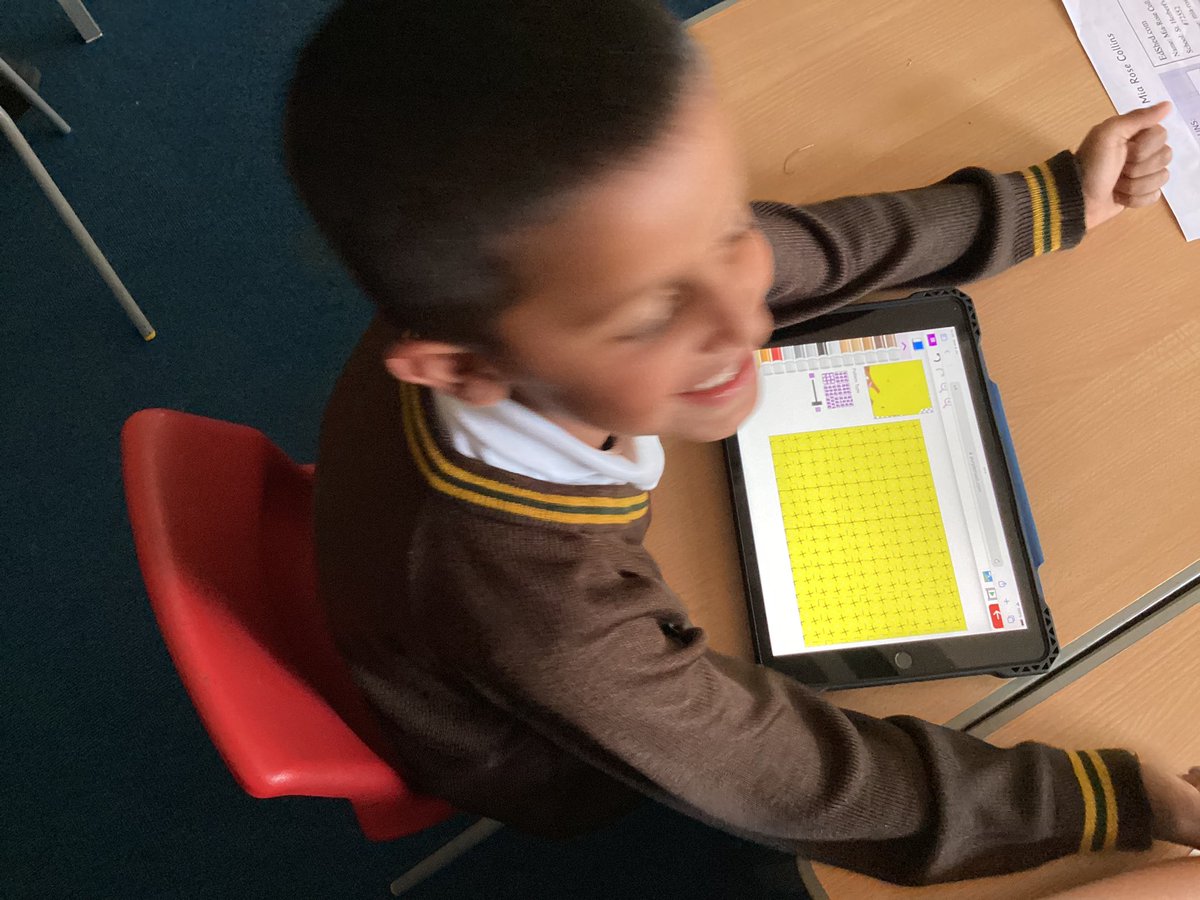 2StHerberts's tweet image. Great patterns created using 2paint on Purple Mash #stherbertsart #stherbertscomputing