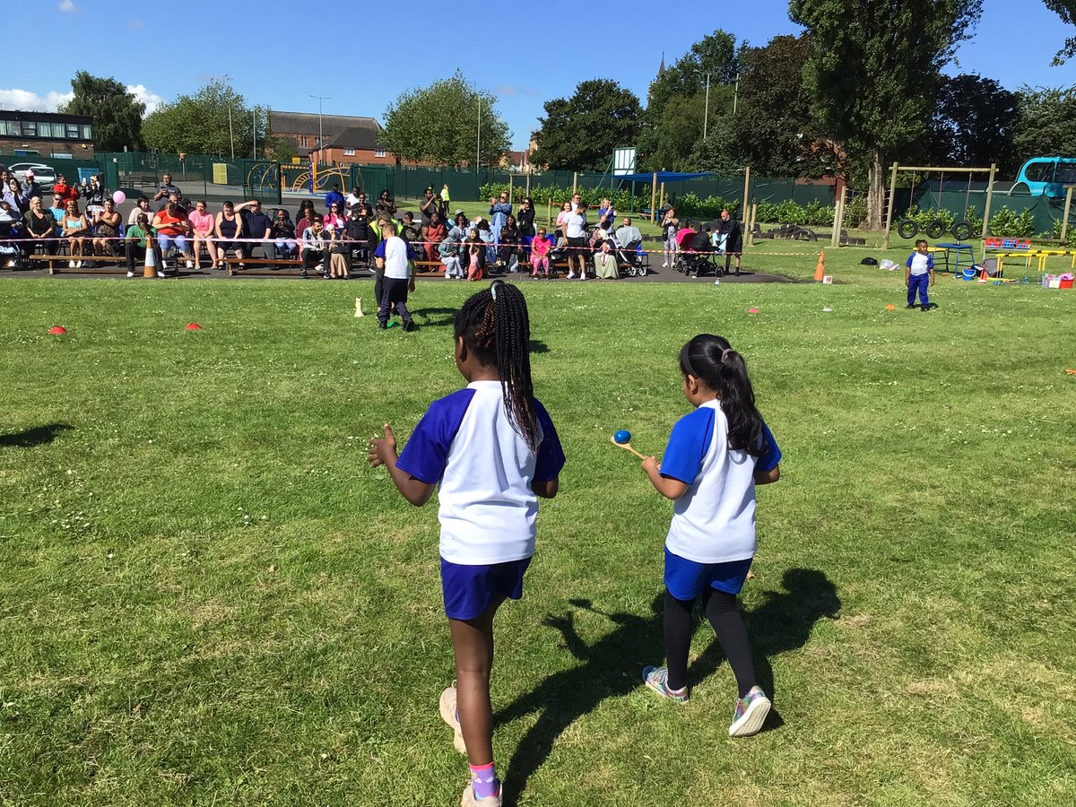 Stm_GW's tweet photo. Thank you to all the parents who came and supported us for our sports day. We loved it! Well done to the yellow team in the infants who won #STMPE https://t.co/9IwfcSkdbT