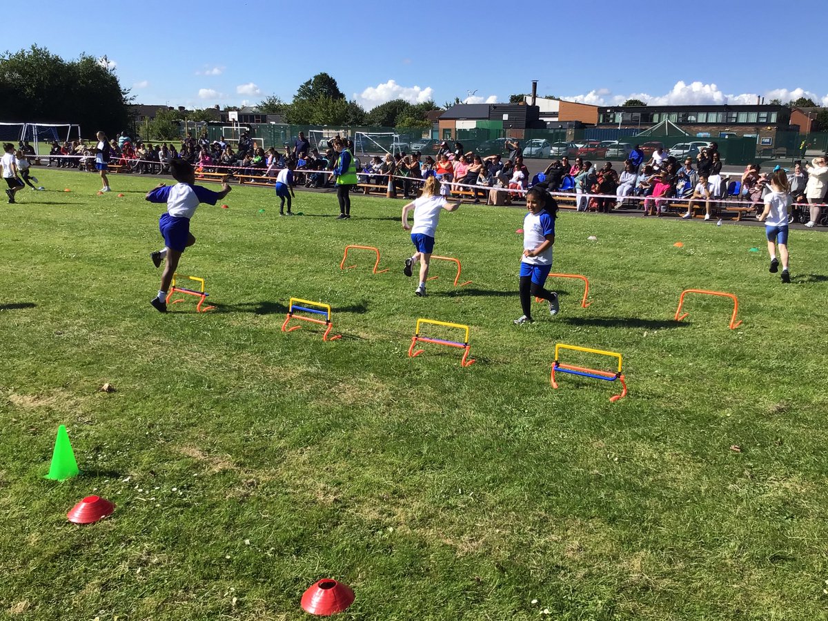 Stm_GW's tweet photo. Thank you to all the parents who came and supported us for our sports day. We loved it! Well done to the yellow team in the infants who won #STMPE https://t.co/9IwfcSkdbT