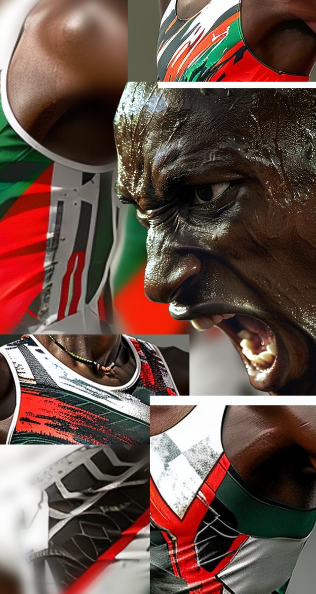 A celebration of our heritage and modern excellence, blending innovation and tradition to showcase our strength. We are Team Kenya.