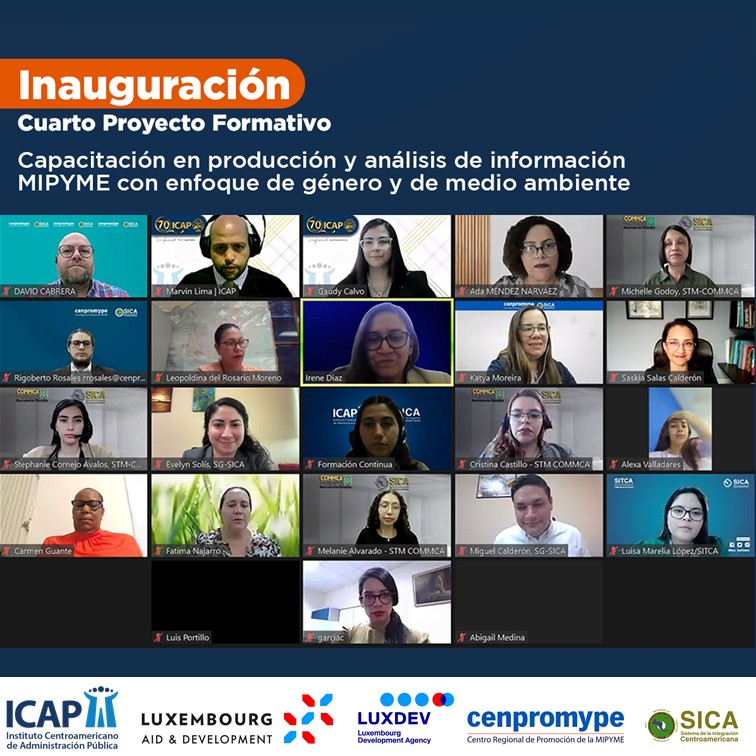 Cenpromype_sica's tweet photo. Iniciamos la capacitación en producción y análisis de información MIPYME con enfoque de género y medio ambiente

Esta actividad formativa es resultado del trabajo conjunto entre #CENPROMYPE e @icap_1954 en el marco del Programa Regional para la Empresarialidad Femenina #PREFEM https://t.co/GwTB6efd14
