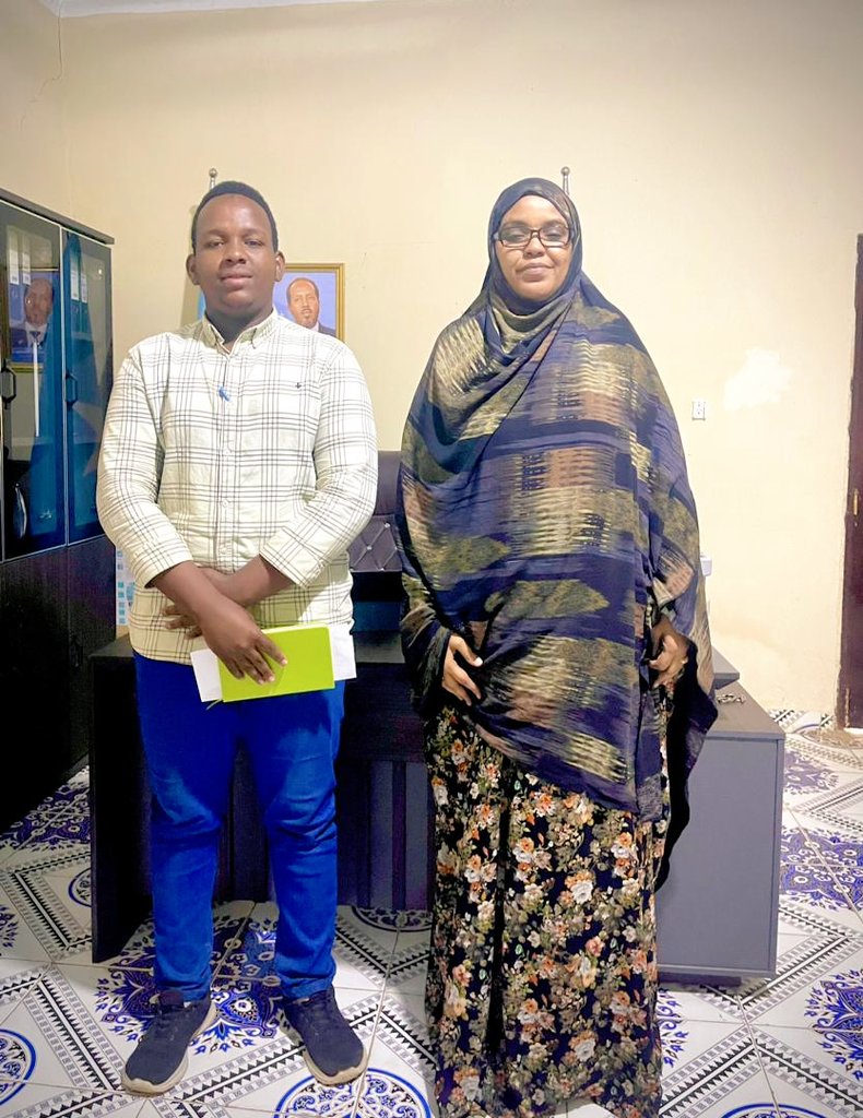 BIDOADEAF's tweet image. Today Minister Ministry of Women Family Affairs and Human Rights in Southwest is called Nasra Aweis Abkow and welcomed the delegation I led to the Ministry of Women she praised the work we are doing and welcomed the progress made in the Southwest Deaf Association and Human Rights