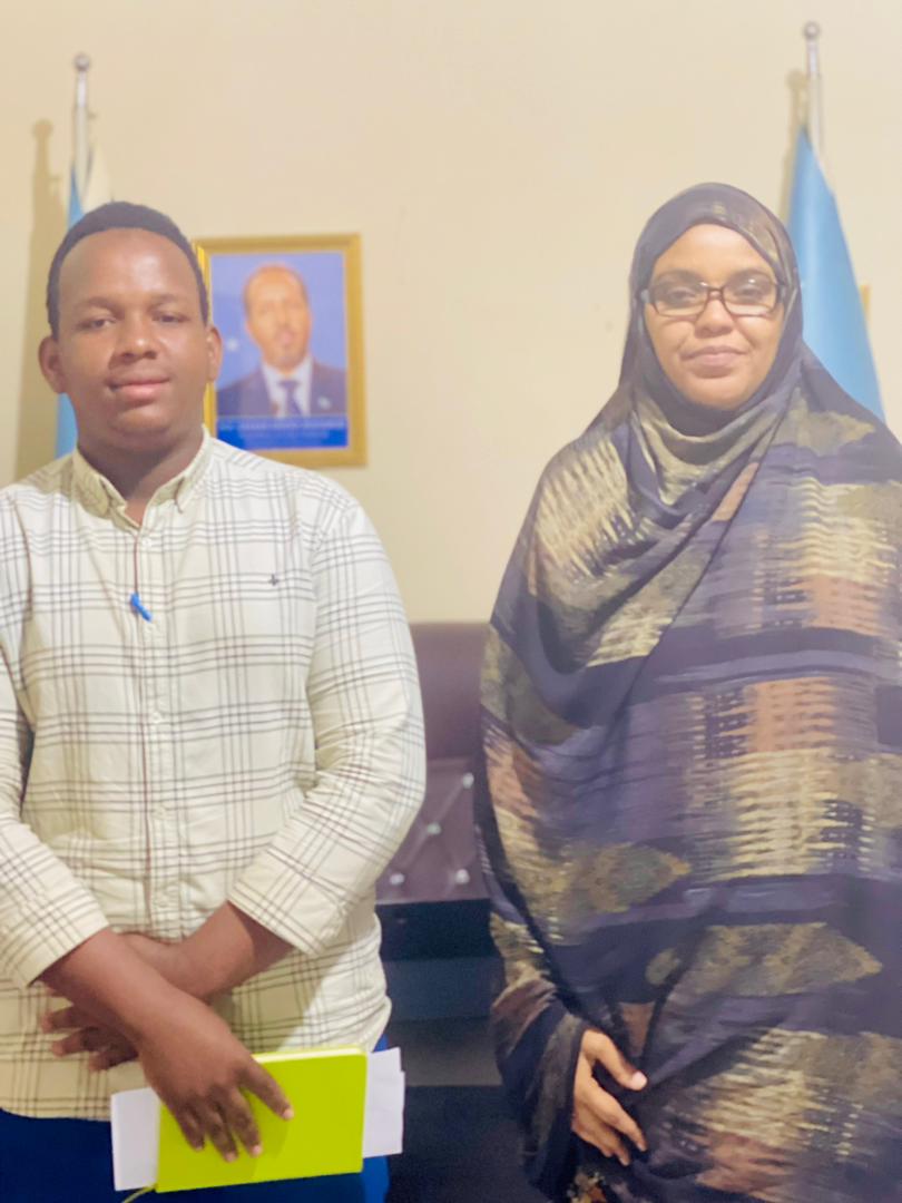 BIDOADEAF's tweet image. Today Minister Ministry of Women Family Affairs and Human Rights in Southwest is called Nasra Aweis Abkow and welcomed the delegation I led to the Ministry of Women she praised the work we are doing and welcomed the progress made in the Southwest Deaf Association and Human Rights