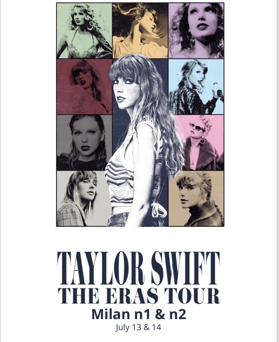 charlvsando's tweet photo. FAN ACTION 13 LUGLIO + INFOS 🥰 #TSTheErasTour #TSTheErasTourMilan @FAts_milano https://t.co/pE2iFB0wUh