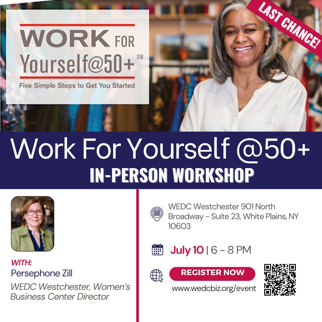 WEDCbiz's tweet photo. Last chance to register!​
It's never too late to start your own business. Your passion is your calling, and now at 50+ is the perfect time to turn it into a reality.

🔗 Register Now: https://t.co/J4CuYO3RIN

#wedc #wedcbiz #entrepreneur #entrepreneurship #startyourownbusiness https://t.co/wLMbLoBQik