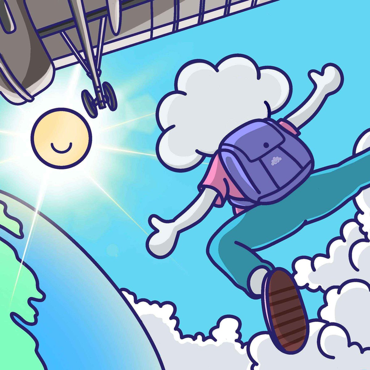 Happy Monday Toons!

As we continue progress on the TOONUP, we'll also be pushing our TOONUP Classics Art Collection which will showcase Cloudy in new lights and adventures!

These will continue to be limited quantity art-only airdrop tokens that we'll be giving out in various