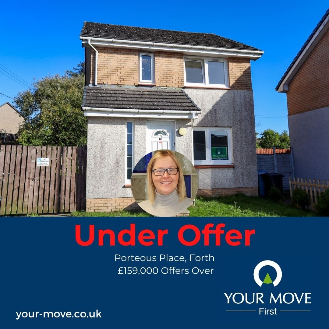YourMoveFirst1's tweet image. Pleased to place under offer.

Excellent price achieved, our vendor is delighted 

Thinking of selling?

Please contact the Lanark branch to book in your no obligation FREE valuation. 

Make the first move. 

📞 01555 662011
💻 lanark@your-move.co.uk
