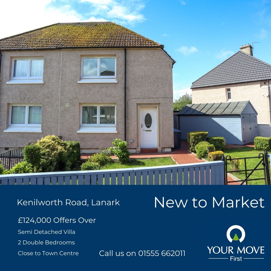 YourMoveFirst1's tweet image. New to market, for sale

Ideal starter home, close to town centre amenities, short walk to train station. 

Thinking of buying, do you need a mortgage?

Please contact the Lanark branch to book in your FREE consultation with our financial adviser.

01555 662011