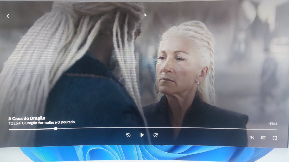 mais alguém percebeu um toque de iphone nesse momento de house of dragon? Não sabia que essa tecnologia já estava disponível para eles 
#HouseOfTheDragon