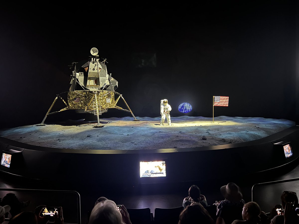 At the <a href="/NASAKennedy/">NASA's Kennedy Space Center</a>  at <a href="/CapeCanaveralFL/">City of Cape Canaveral - Government</a> , Florida for my Space Age on the Space Coast <a href="/NEHgov/">National Endowment for the Humanities</a> workshop! This place is awesome!