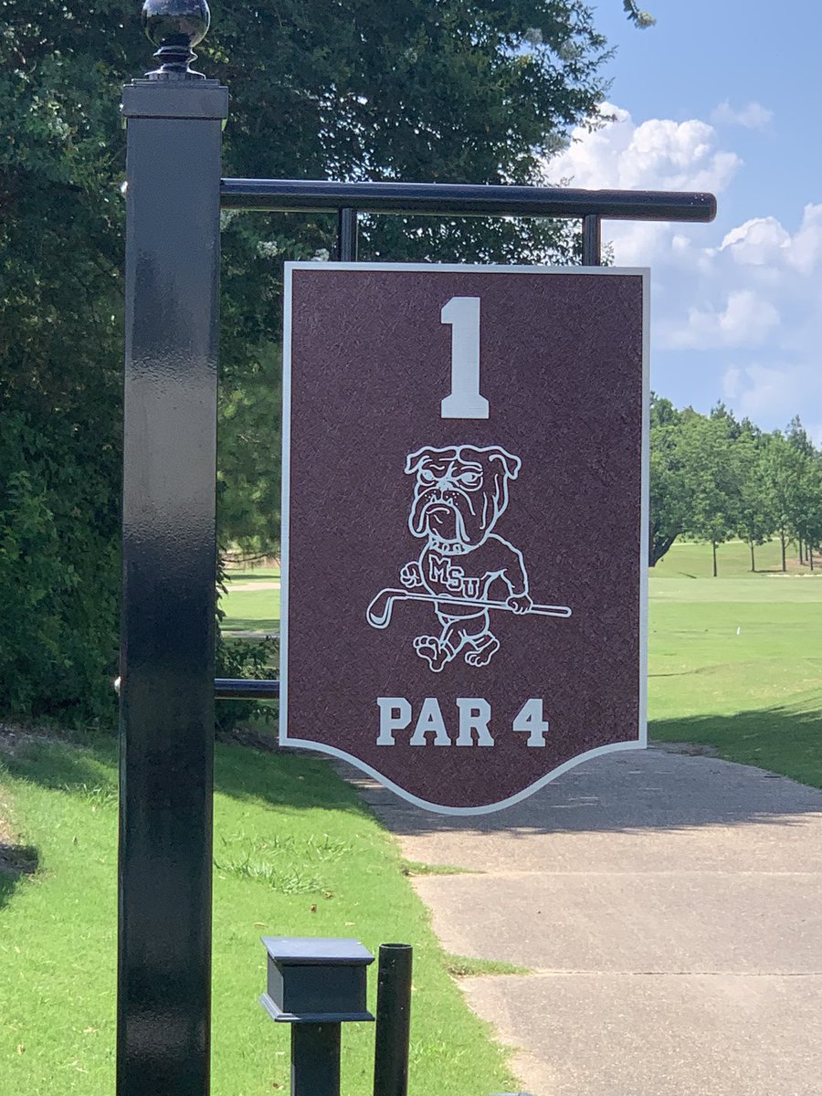 Had a great time golfing at <a href="/HailStateGC/">MSU Golf Course</a> over the long weekend.   Green are in fantastic shape < 2 weeks post aerification.   Course looks and plays great.  Get out and play!   New signage really pops.