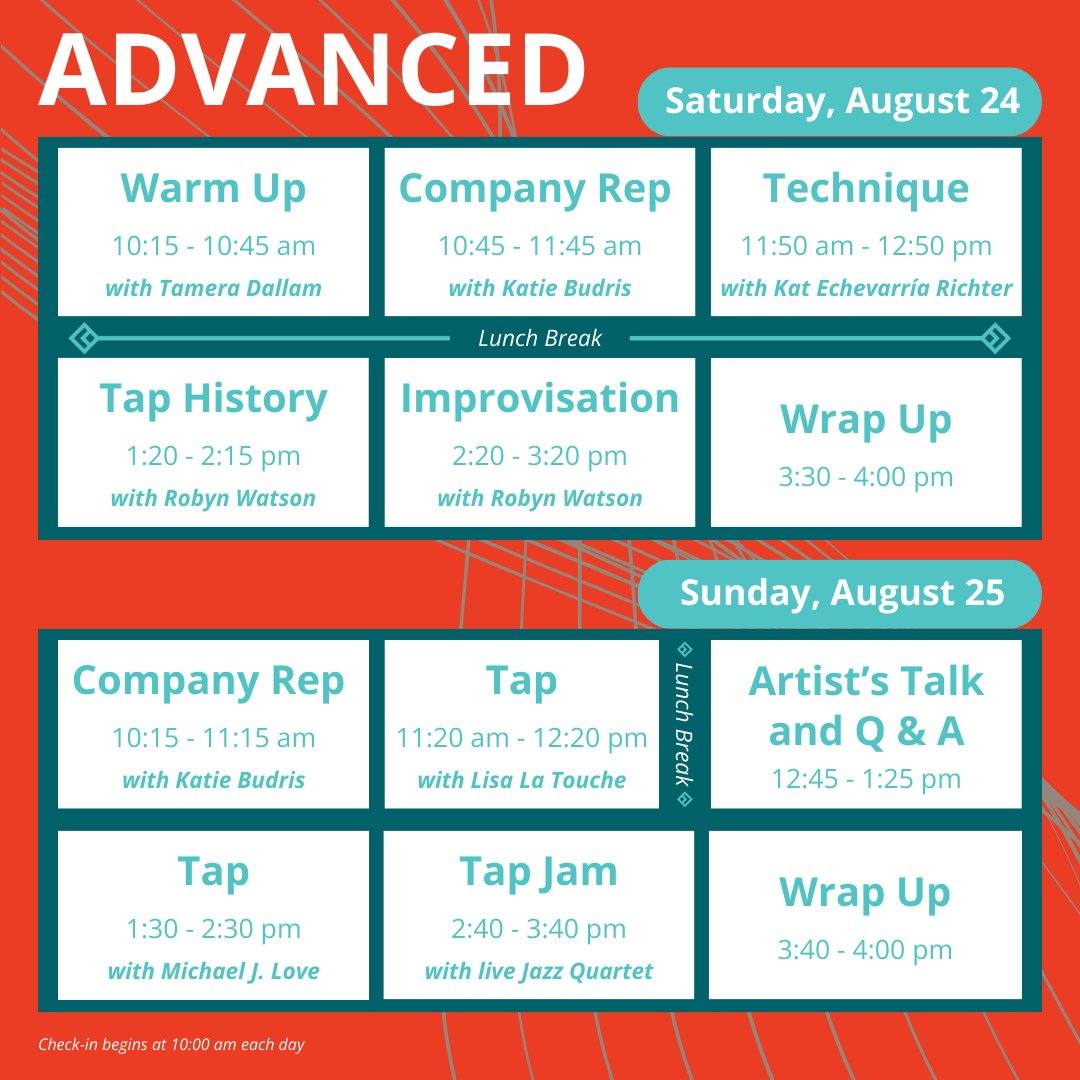 Summer Tap Intensive schedule announcement! Registration is OPEN – secure your spot today: ladyhoofers.org/summer-tap-int…