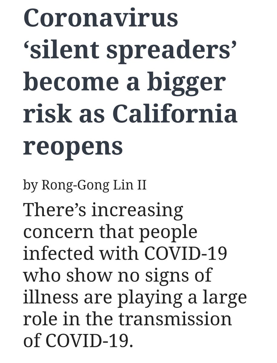 LazarusLong13's tweet image. I do have to ask a favor in the future?  Since asymptomatic transmission makes up 58% of transmission, and respirators/N95s work better than masks?

And mentioning masks at the very end of the article will not reach as many people?

Can you mention respirators at the very top?