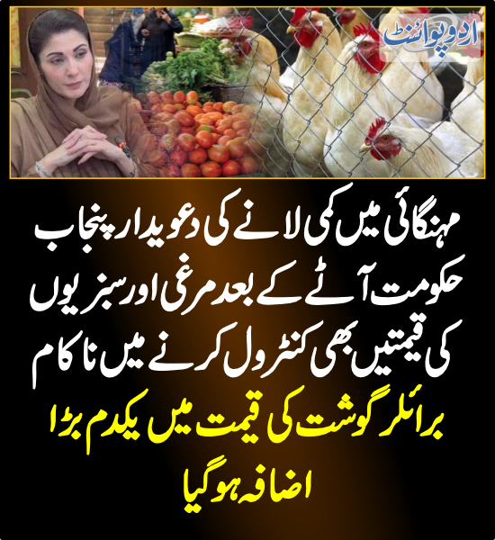 DailyUrduPoint's tweet photo. خبر کی مزید تفصیل جانئیے
https://t.co/t7k82ZvIXo
@pmln_org @MaryamNSharif #Inflation #Tomato #ChickenPrice #BroilerRate #PakistanEconomy https://t.co/jpuZ75iYlN