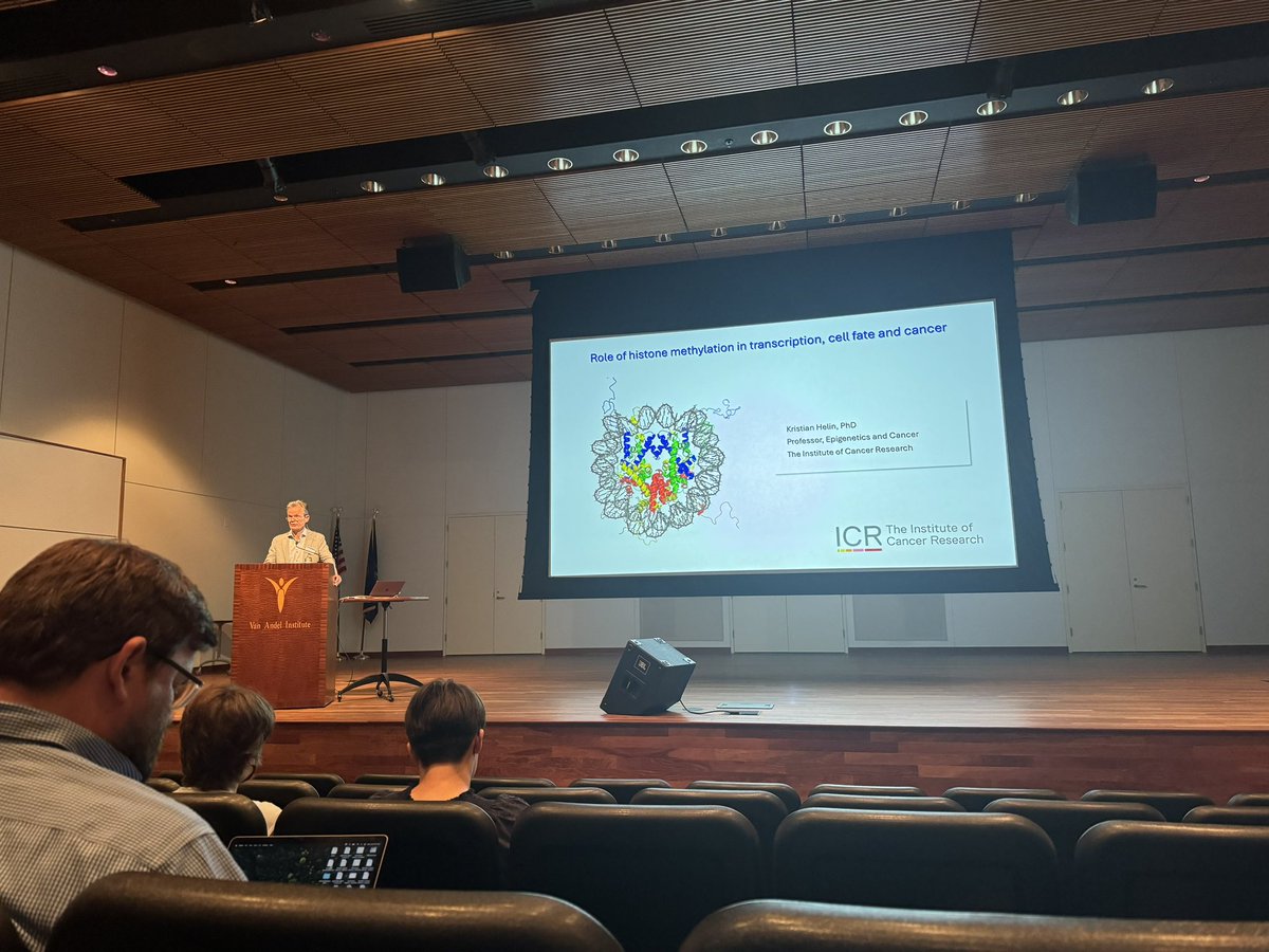 Great start by <a href="/HelinLab/">Helin Lab</a> at the cancer epigenetics symposium <a href="/VAInstitute/">Van Andel Institute (VAI)</a> 
vai.org/event/vai-epig…